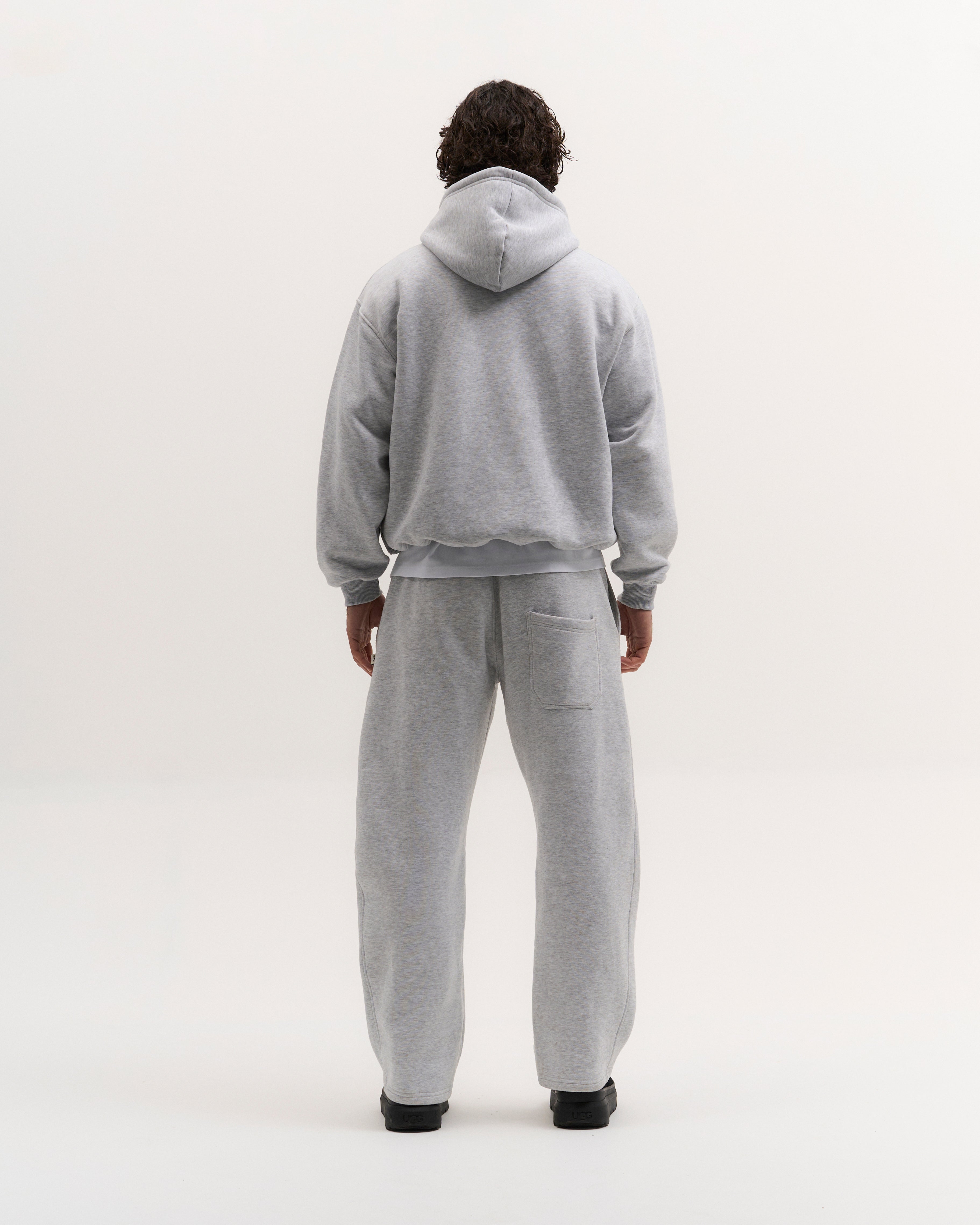 Czy Double Zip Hoodie in Dove