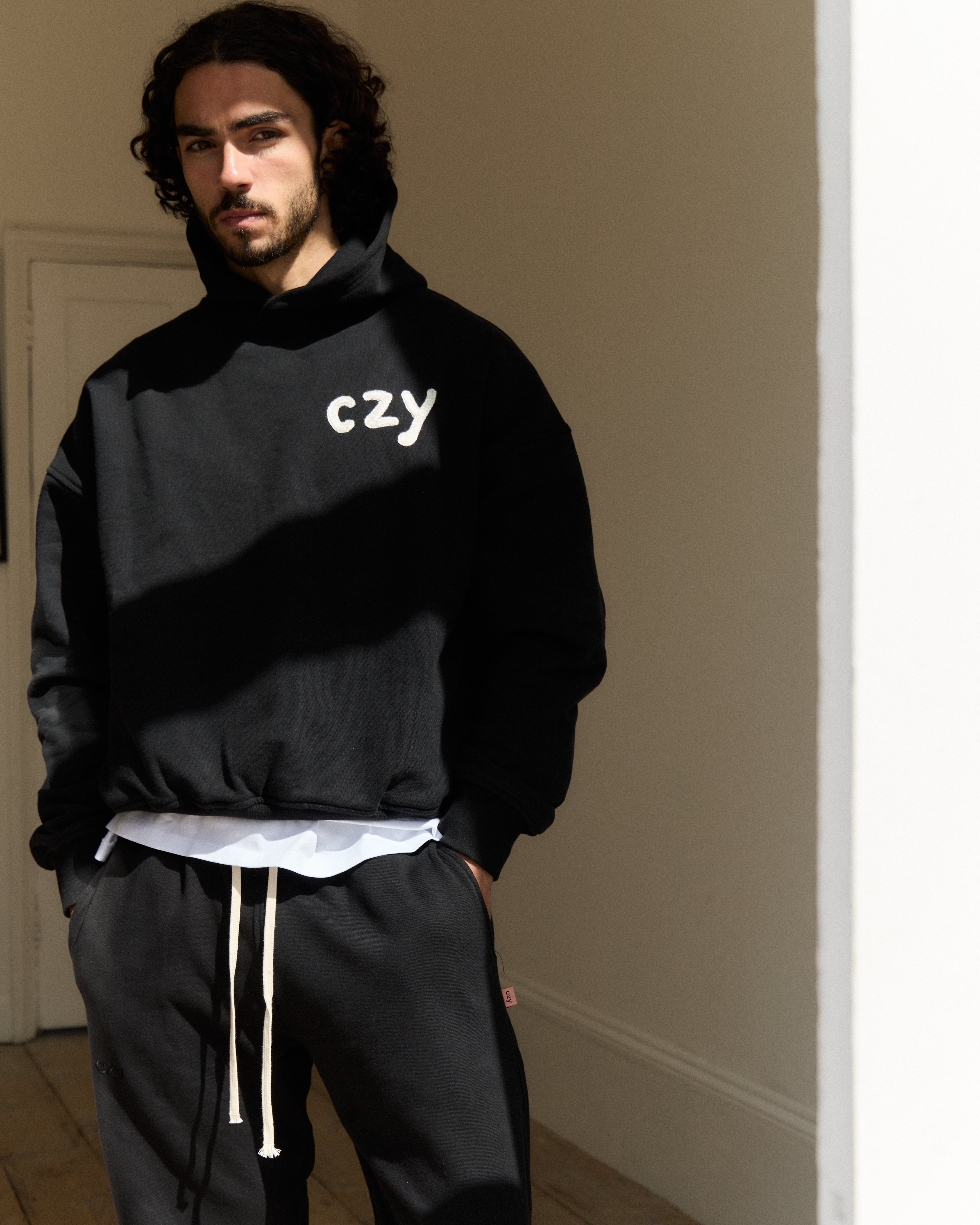 Czy Crochet Hoodie