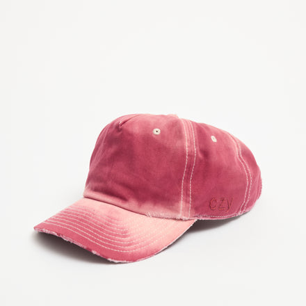 Cherry Red Sun-Faded Cap