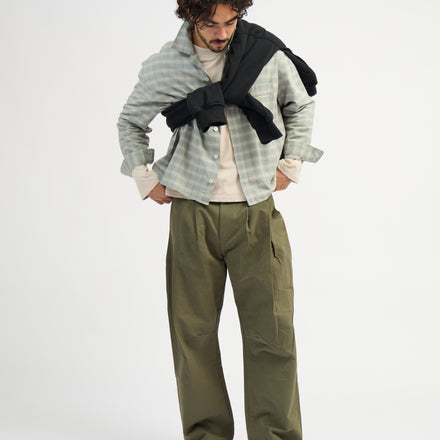 Pleated Pants