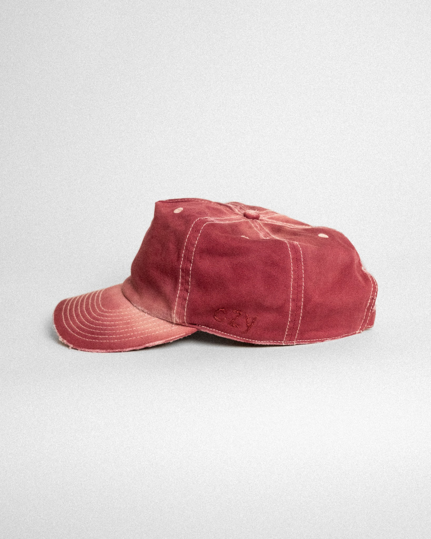 Pre Order Cherry Red Sun-Faded Cap
