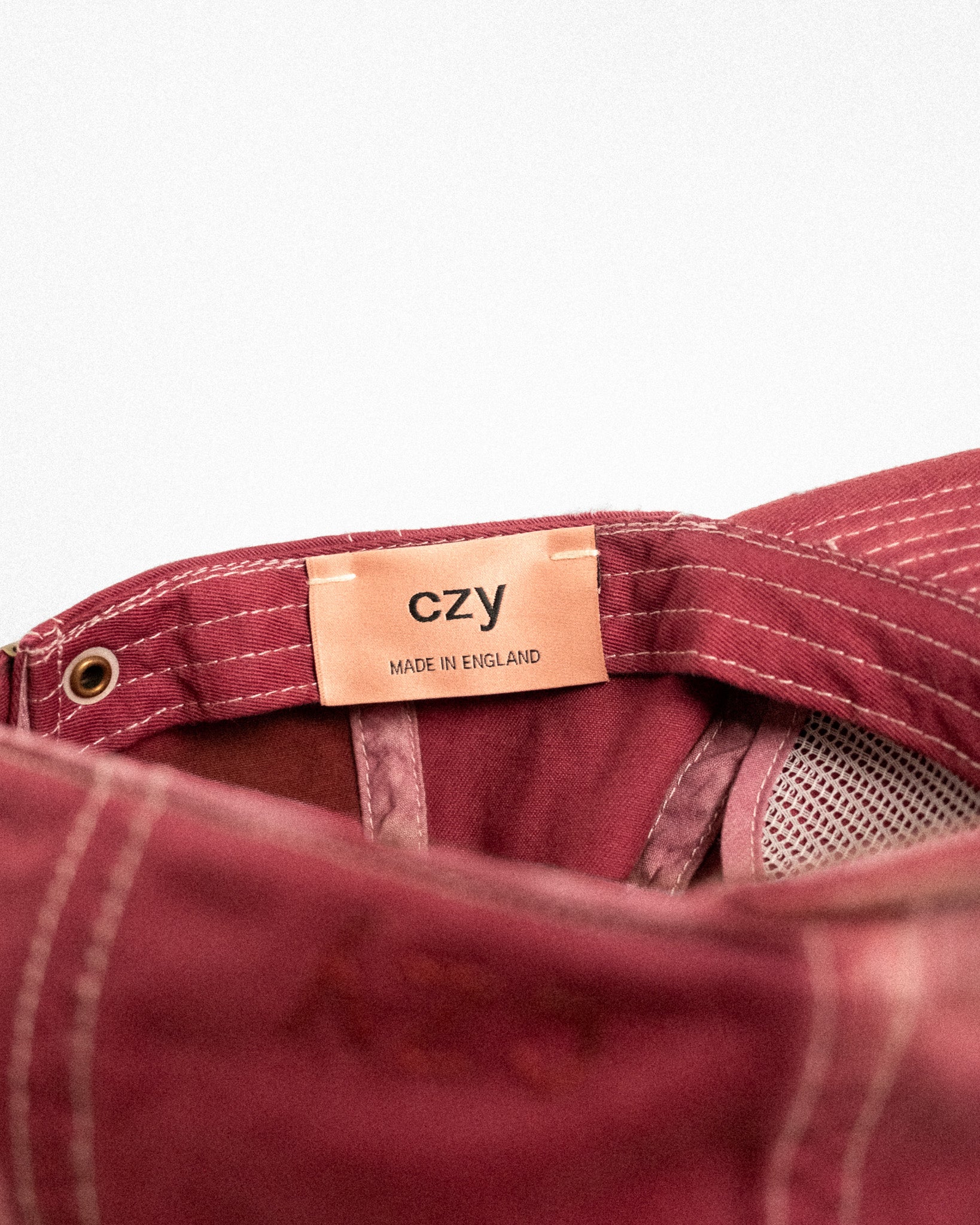 Pre Order Cherry Red Sun-Faded Cap