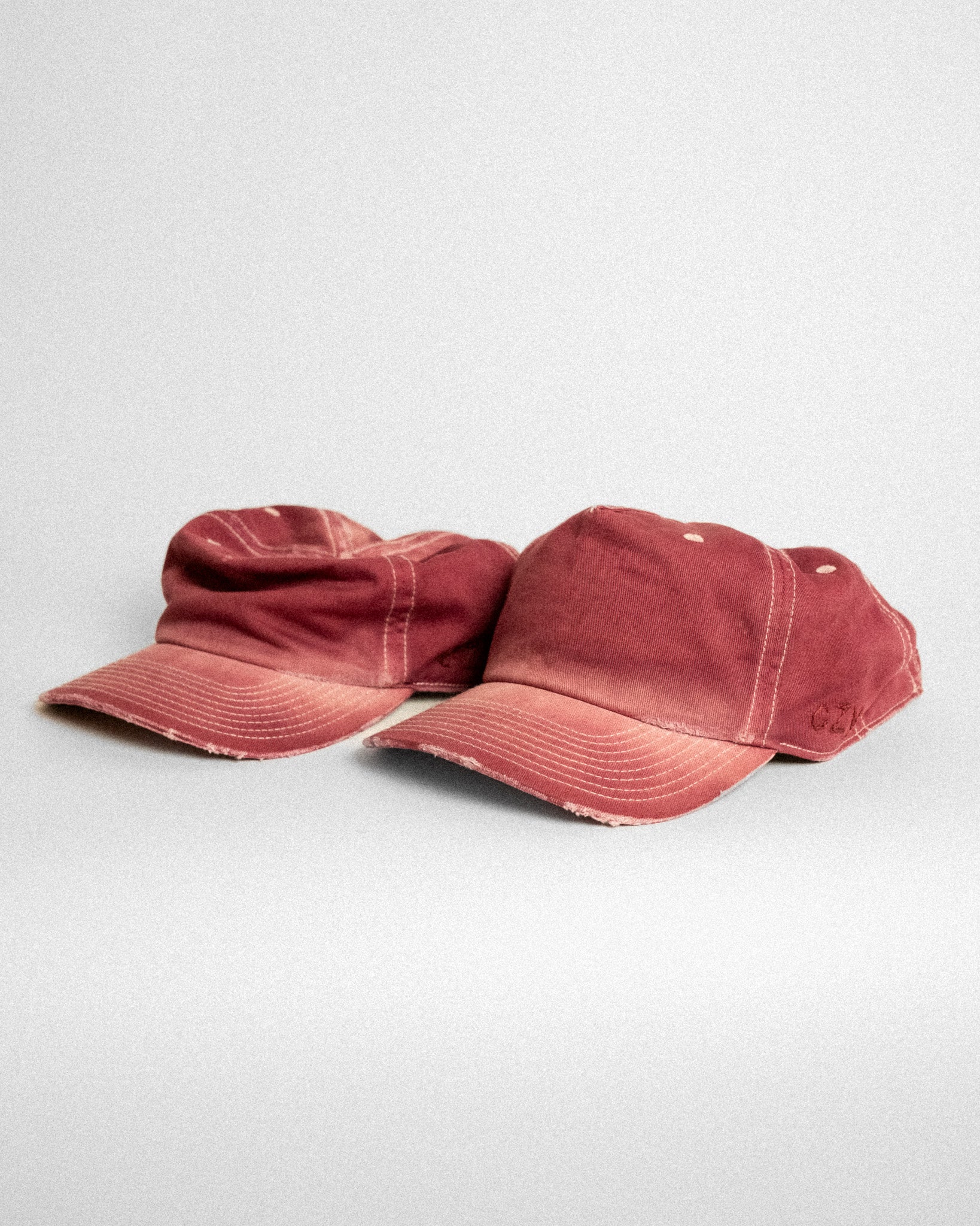 Pre Order Cherry Red Sun-Faded Cap